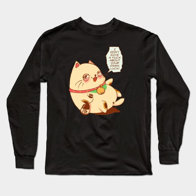 Lucky Long Sleeve T-Shirt by lopescodesign